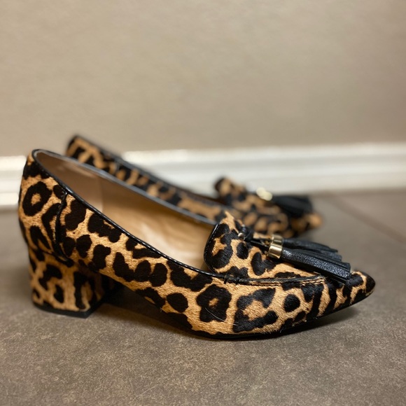 🤩 Franco Sarto leopard print crane loafer 🤩 - Picture 1 of 6